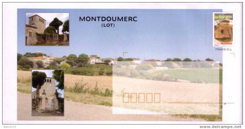 PAP - Prêt-à-Poster - Timbre LE FOIE GRAS - MONTDOUMERC - ETAT NEUF - - Prêts-à-poster:Stamped On Demand & Semi-official Overprinting (1995-...)