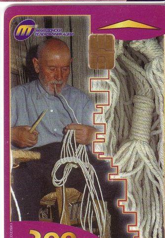 MACEDONIA ( Macedonie ) - Old Man - Tirage Only 15.000 Pcs. - Noord-Macedonië