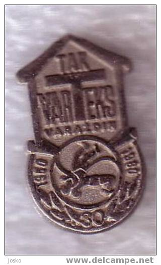 VARTEKS - Croatia Wrestling Club ... Old Pin Badge * Lutte Lotta Lucha Ringen Luta Anstecknadel Abzeichen Spilla - Lucha