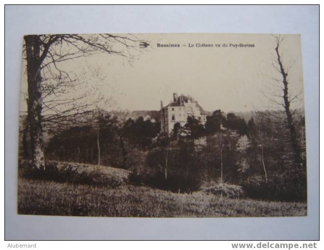 BESSINES. Le Chateau - Bessines Sur Gartempe