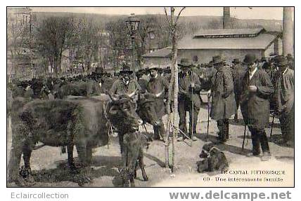 Non Localisé Le Cantal Pittoresque    15    .Une Famille Intéressante Marché    (voir Scan) - Altri & Non Classificati