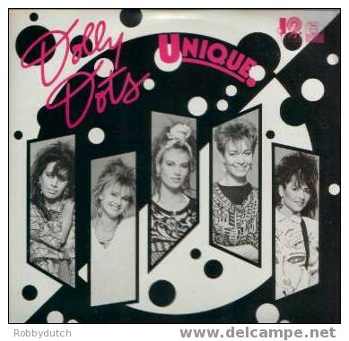 * 12" * DOLLY DOTS - UNIQUE (Dutch 1985 Ex!!!) - 45 Rpm - Maxi-Singles