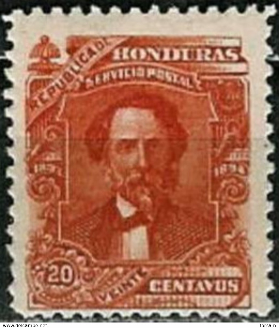 HONDURAS..1893..Michel # 62...MLH. - Honduras
