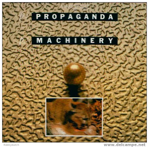 * 12" * PROPAGANDA - MACHINERY (Germany Ex- - 45 Toeren - Maxi-Single