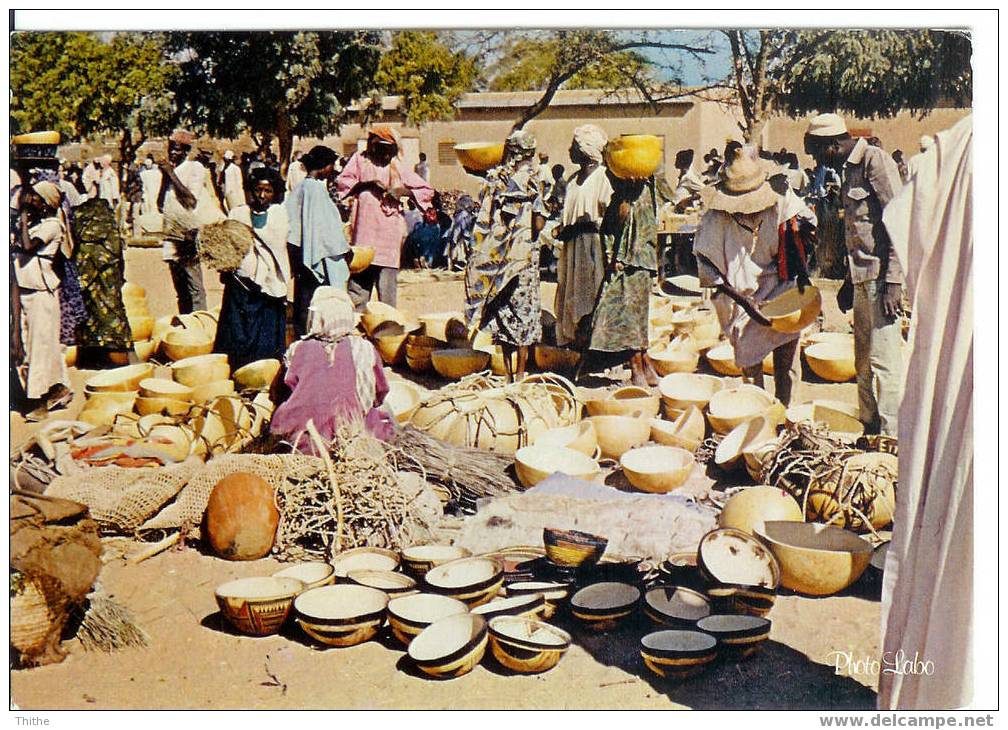 NIGER - Ville De MIRRIA - Marché De Calebasse - Niger