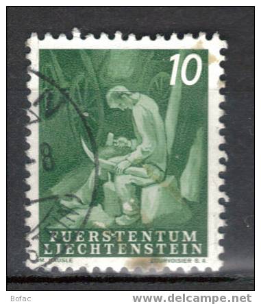 252 OB Y&  LIECHTENSTEIN  "aiguisage De La Faux" - Used Stamps