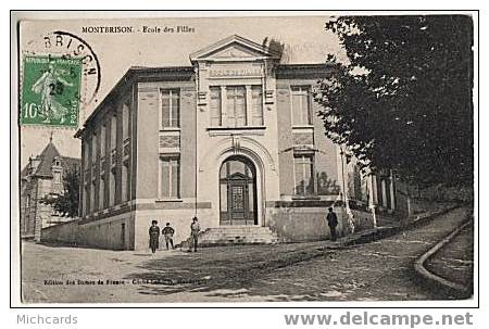 CPA 42 MONTBRISON - Ecole Des Filles - Montbrison