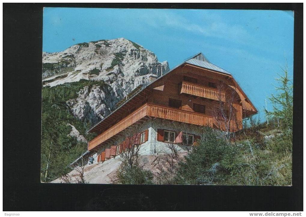 VRSIC Postcard SLOVENIA Rifugio - Alpinisme