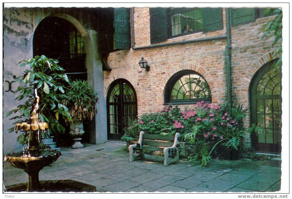 NEW ORLEANS Brulatour Courtyard At 520 Royal Street - New Orleans