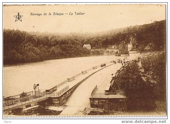 Barrage De La Gileppe   -le Tablier - Gileppe (Barrage)