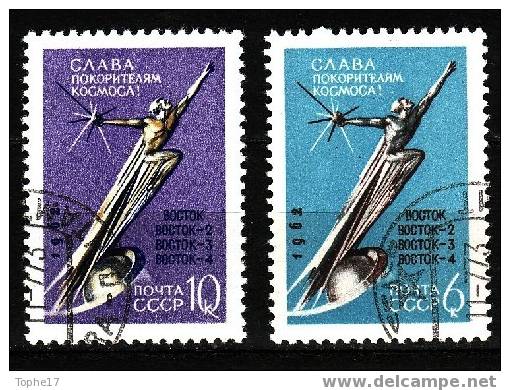Russie - 1962 - 2585 Et 2586 - Oblitéré - Rusland En USSR