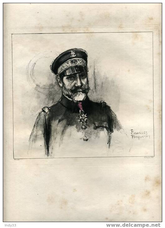 - PORTRAIT D´AMIRAL  PAR CHARLES FOUQUERAY . - Boten