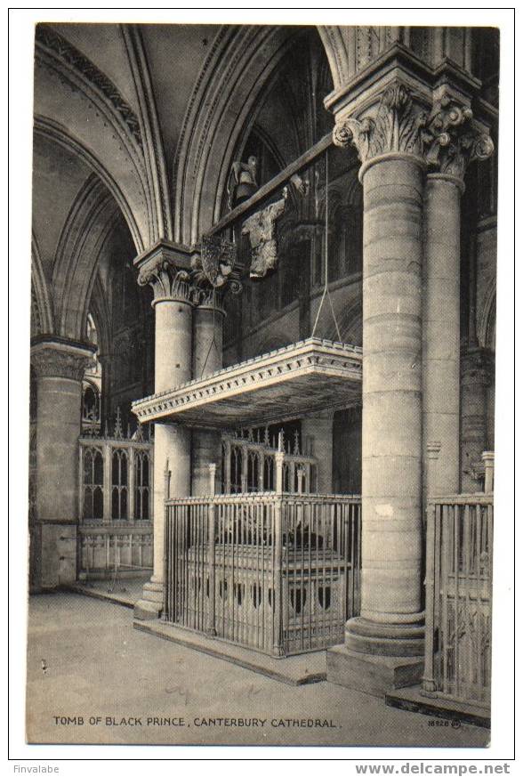 Tomb Of Black Prince, Canterbury Cathedral        (7A1336) - Canterbury