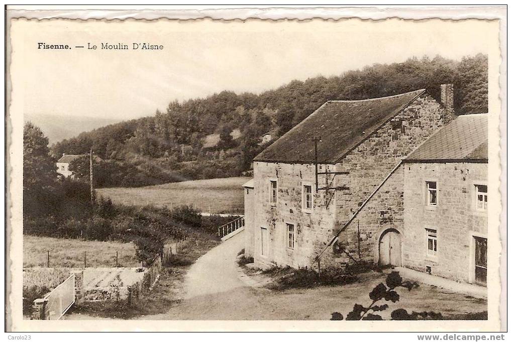 FISENNE  :  LE  MOULIN   D  ´  AISNE - Erezee