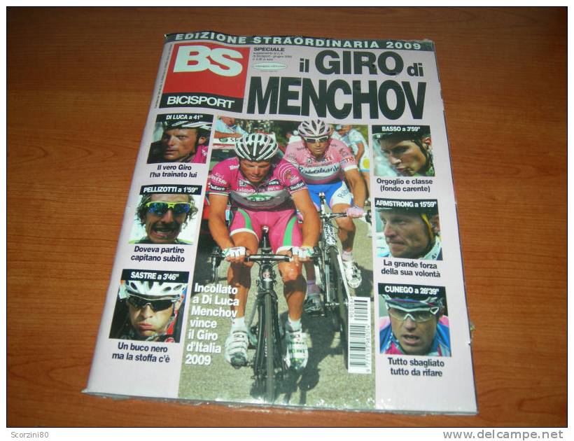 BS Bicisport 2009 Speciale Giro D'Italia MENCHOV NUOVO - Deportes
