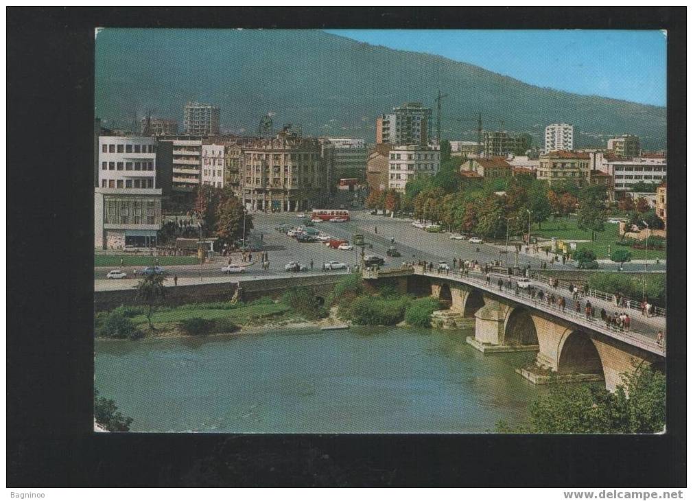 SKOPJE Postcard MACEDONIA - North Macedonia