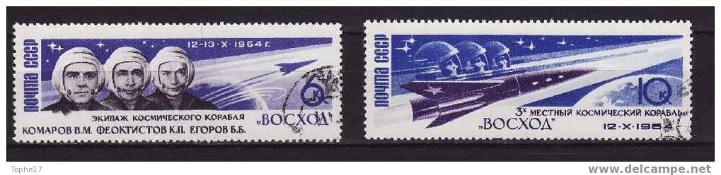 Russie - 1964 - 2865 Et 2866 -  Oblitéré - Russie & URSS