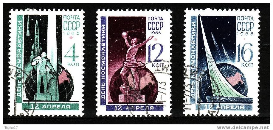 Russie - 1965 - 2939 à 2941 - Oblitéré - Russia & USSR