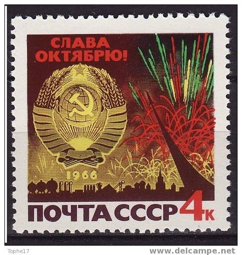 Russie - 1966 - 3140  Neuf ** - Rusland En USSR