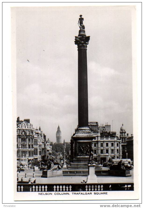 Nelson Column. Trafalgar Square    (7A1368) - Trafalgar Square