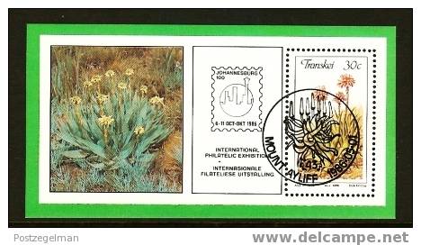 TRANSKEI 1986 CTO Block 3 Aloes  #5348b - Transkei