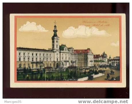 19095 Varsovie Hôtel De Ville  édit.A.J. Ostrowskiego Couleur - Pologne