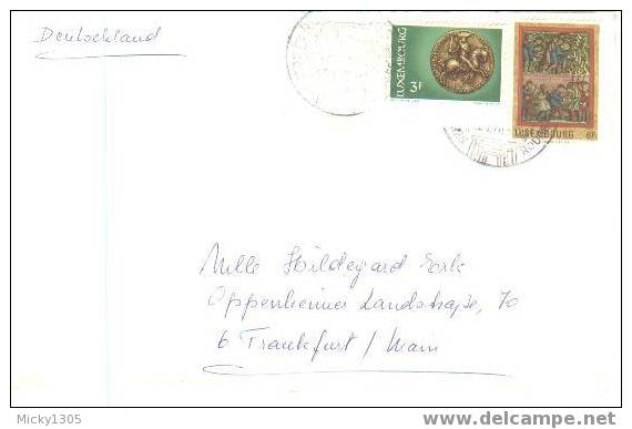 Luxemburg - Umschlag Echt Gelaufen / Cover Used (R394) - Cartas & Documentos