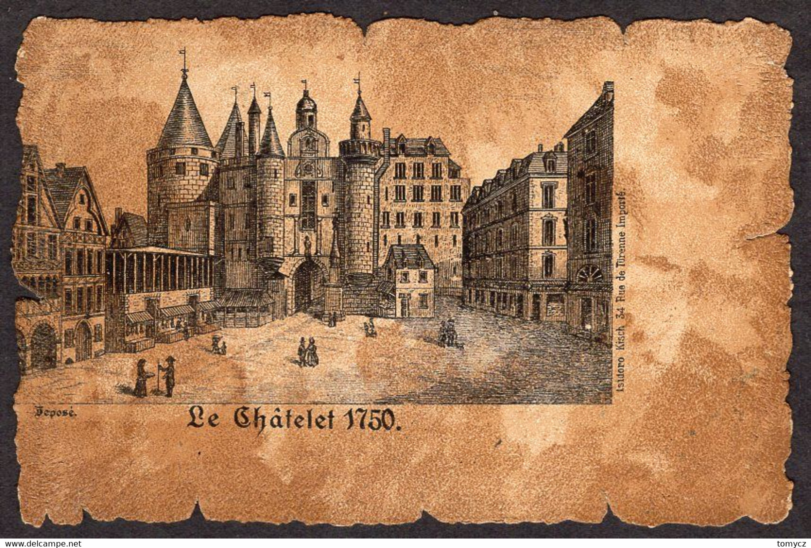 Postcard Le Chatelet 1750 190?, Not Used - Châtelet