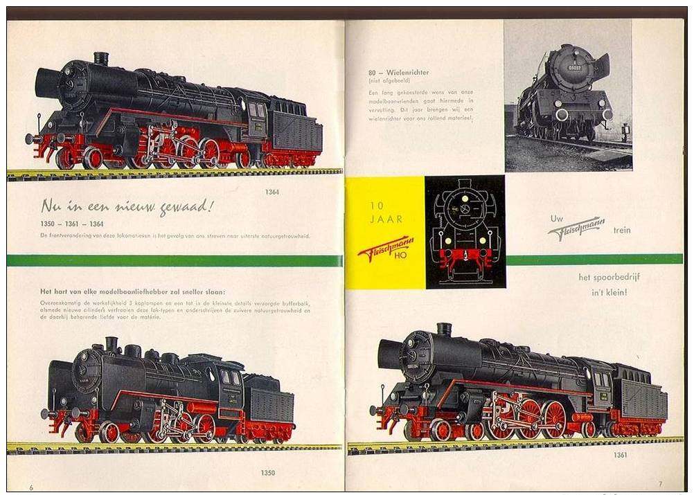 Catalogue - Kataloog : Fleischmann - Trains Locomotives Miniatures En Métal - Jouets - Treinen - Trein - 15 Blz. - Pratique