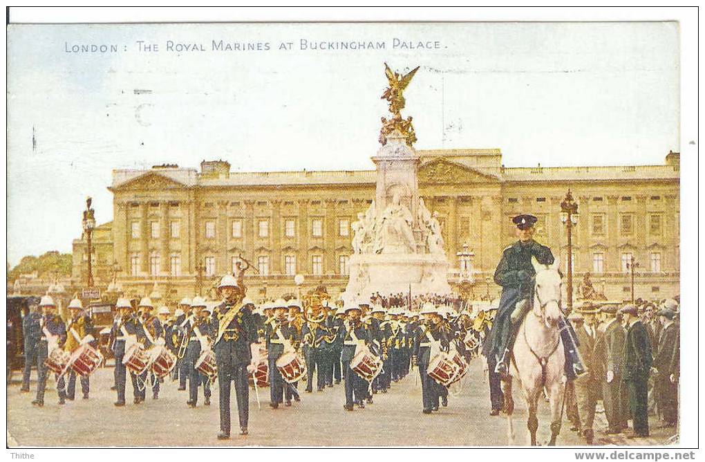 LONDON The Royal Marines At Buckingham Palace - 1947 - Buckingham Palace