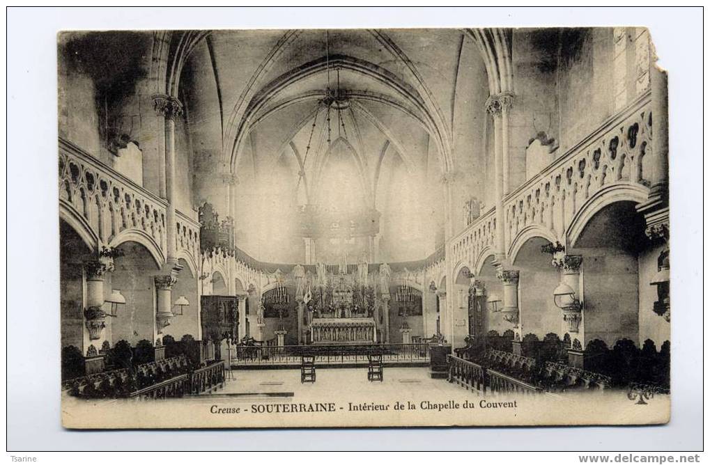 23 - Intérieur De La Chapelle Du Couvent à La Souterraine - La Souterraine