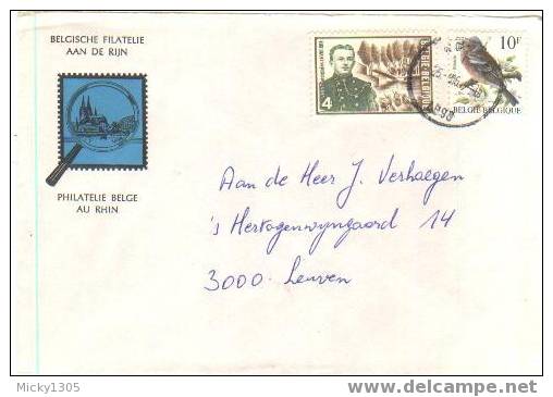 Belgien / Belgium - Umschlag Echt Gelaufen / Cover Used (R410) - Lettres & Documents