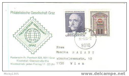 Österreich / Austria - Umschlag Echt Gelaufen / Cover Used (R412) - Lettres & Documents