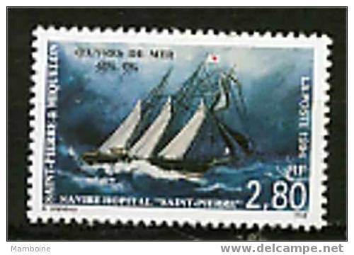 St Pierre Et  Miquelon  Navire Hopital  598. Neuf X X (sans Trace) - Unused Stamps