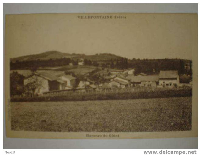 Villefontaine. Hameau Du Ginet - Otros & Sin Clasificación