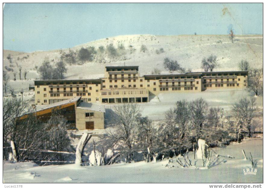 12 / LAGUIOLE / LES CLASSES DE NEIGE / L HIVER - Laguiole