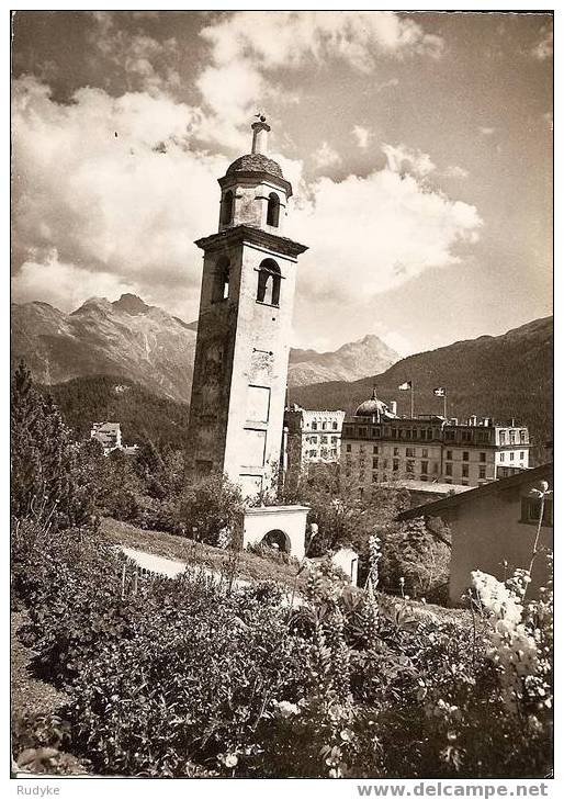 ST.MORITZ  Schiefer Turm - Saint-Moritz