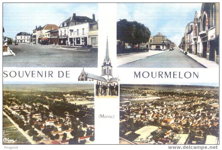 51 - Souvenir De MOURMELON - Multivues - 6C - Mourmelon Le Grand