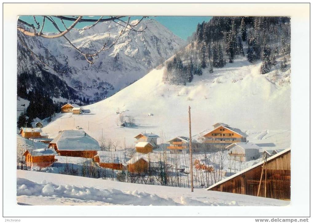 Abondance: Chalet De Tavaneuse, Charles Bertrand, Colonie D´ Enfants Eté Hiver (07-2183) - Abondance