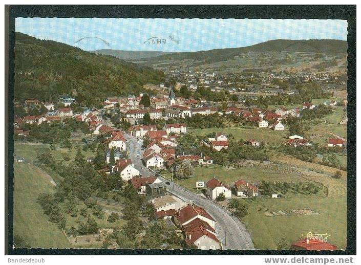 CPSM - Plainfaing ( 88 ) - Vue Aérienne - Route Du Col ( COMBIER CIM 76 84 A) - Plainfaing