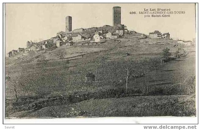 SAINT-LAURENT-LES-TOURS. Vue Générale. - Figeac