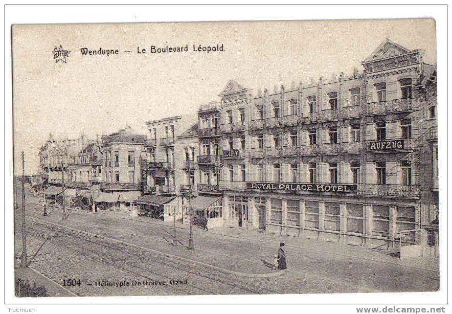 9997 - WENDUYNE - Le Boulevard Léopold - Wenduine