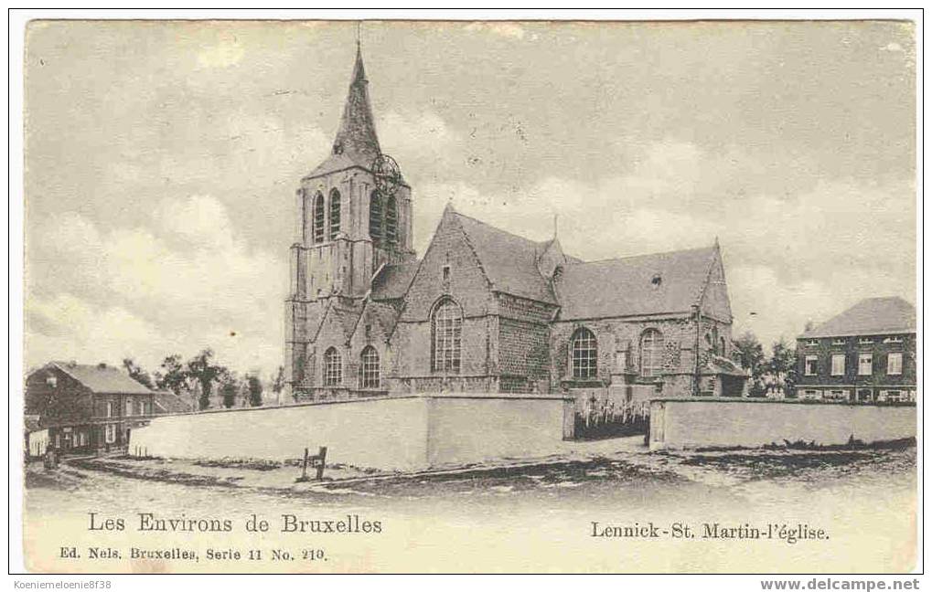 LENNICK - ST MARTIN  - L'EGLISE - Lennik