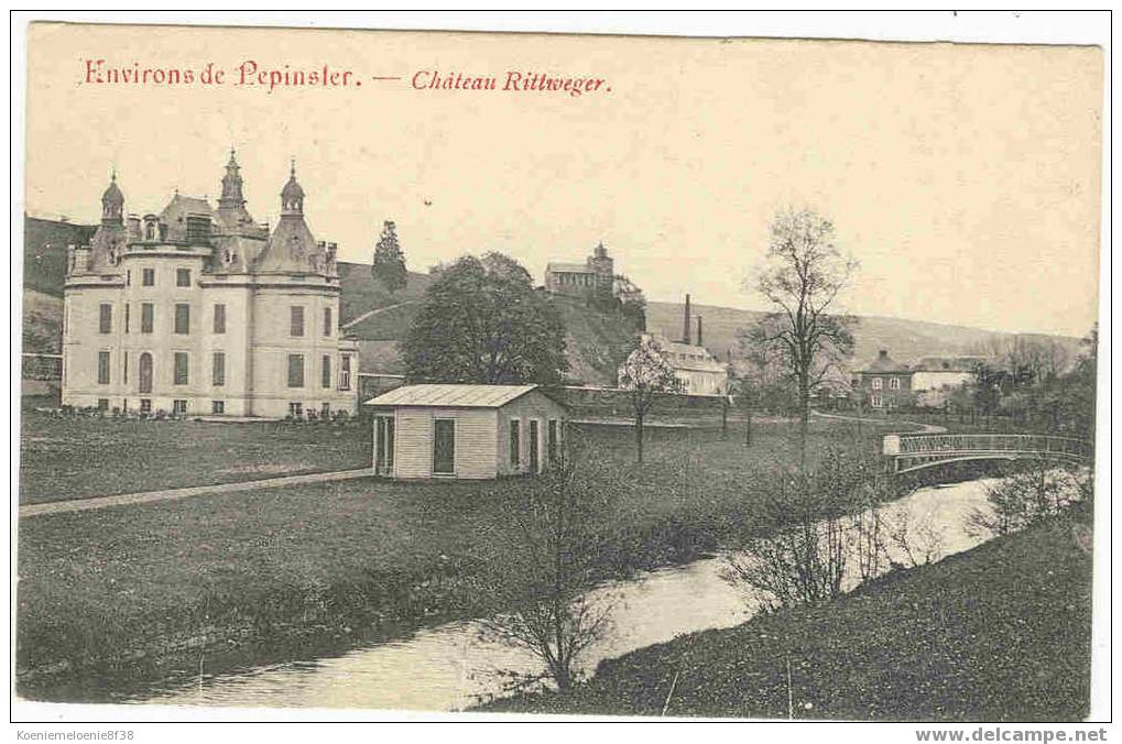 RITTWEGER - CHATEAU   ENVIRONS DE PEPINSTER - Pepinster