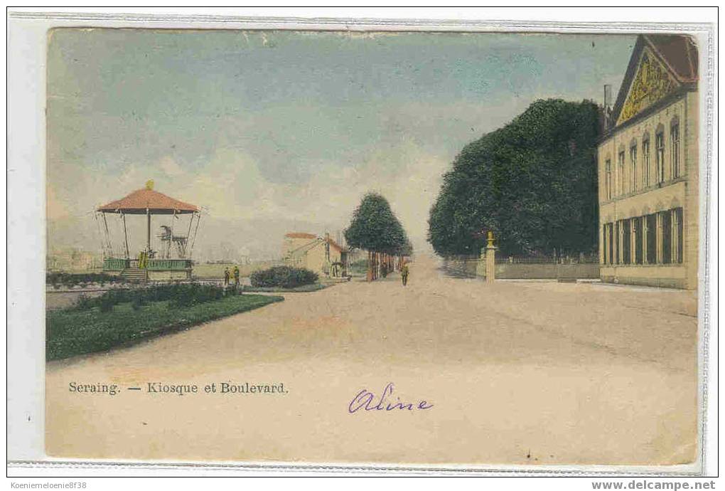 SERAING - KIOSQUE ET BOULEVARD - Seraing