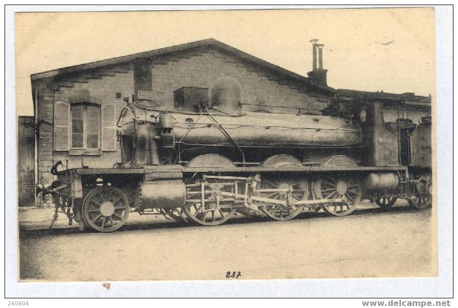 237  -  LOCOMOTIVE DU NORD  --  Machine N° 3395 (ex 3101) à Vapeur Saturée, Compound à 3 Cylindres, Tiroirs Plans - Materiale