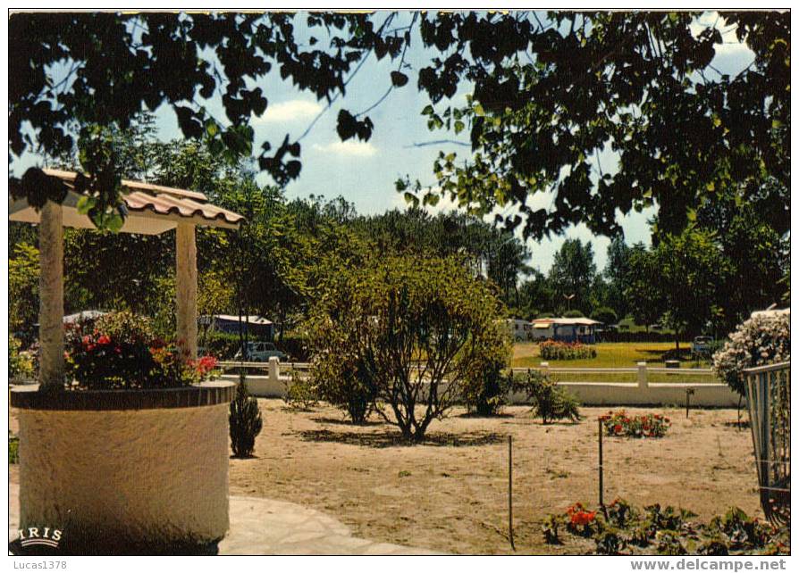 85 / SAINT HILAIRE DE RIEZ / LE CAMPING DES BICHES / LE JARDIN / CPSM 1974 - Saint Hilaire De Riez