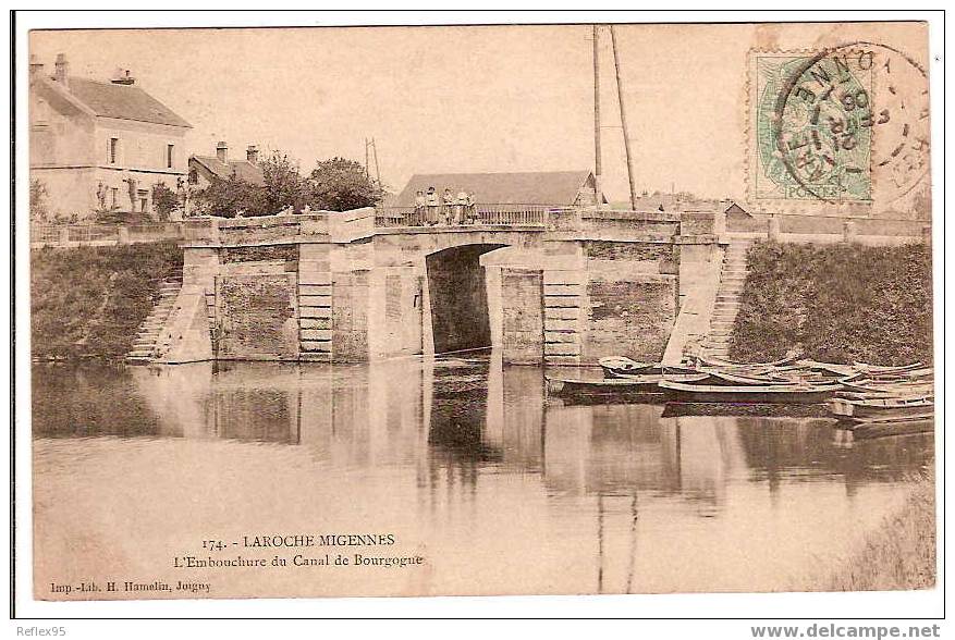 LAROCHE-MIGENNES - L'embouchure Du Canal De Bourgogne - Migennes