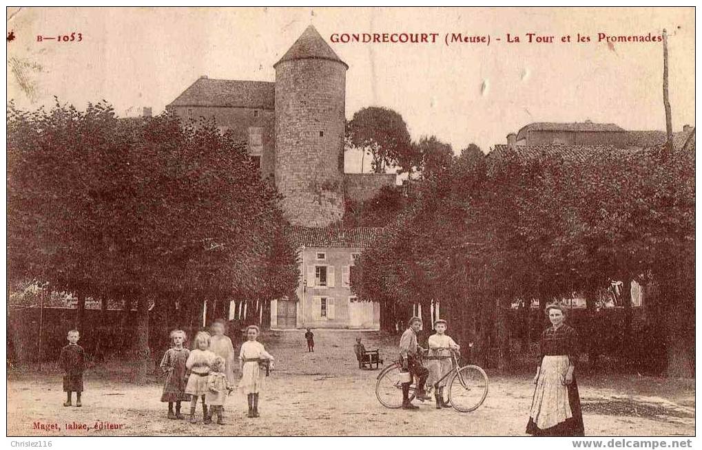 55 GONDRECOURT La Tour Et Les Promenades  Superbe - Gondrecourt Le Chateau
