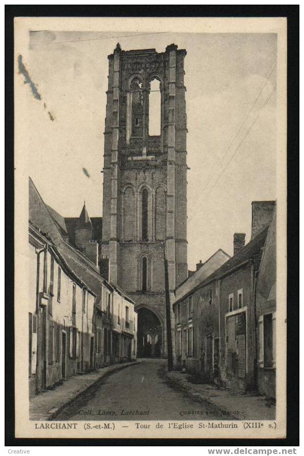 LARCHANT *Tour De L Eglise St-Mathurin - Larchant